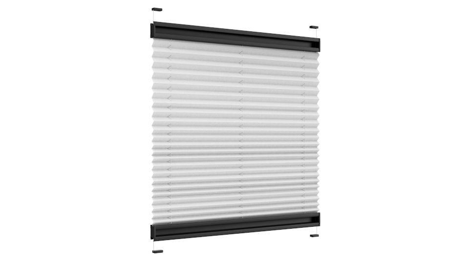perfekt pasform of the Coben pleated blind