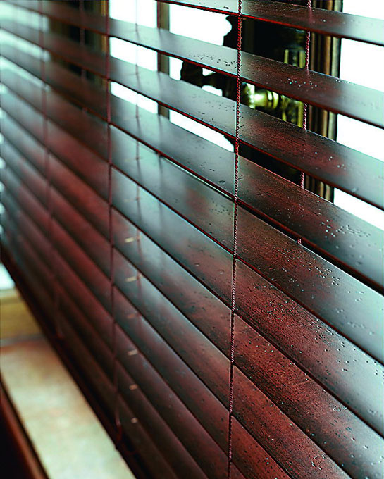 Egenskaber Wooden blinds 50mm, rope ladder