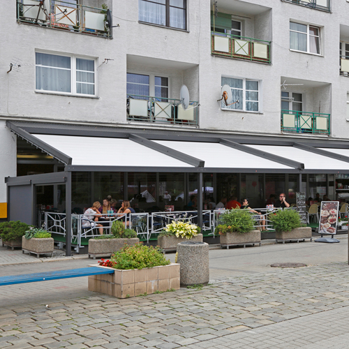 tekstiler VÆG MASSIV PERGOLA