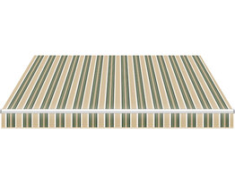 Markise til terrasse hvid