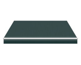 Udtrækkelig markise til terrassegrøn