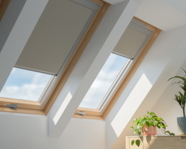 RoofLITE+ DUA mørklægningsgardiner med sidelister