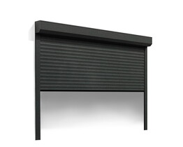 Skjulte garageporte med rulleskodder