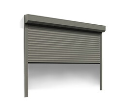 Fjernbetjent rulleport til garageport