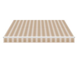 Vandtæt, udtrækkelig markise