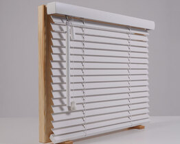 Wooden blinds in the Knall online store