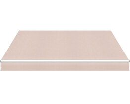 Markise til terrasse hvid