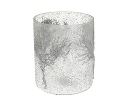 Świecznik Twig I ⌀15cm sølv