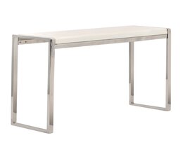 Konsolbord Chianti marmor elfenbenshvid 120x40x80cm