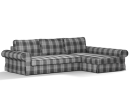 Backabro sovesofa med chaiselongbetræk