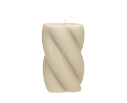 Świeca Camila 14cm beige