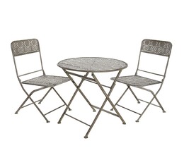 Havesæt Zoe bord + 2 stole