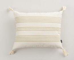 Pudebetræk til pude Linea Sand Kvast 45x45 cm