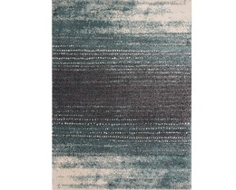Dywan Modern Teal blå/ mørkegrå 200x290cm