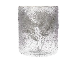 Świecznik Twig II ⌀20 cm sølv