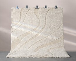 Dywan Relief creme 160x230 cm
