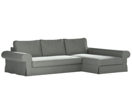 Backabro sovesofa med chaiselongbetræk