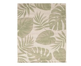 Dywan Cottage beige/ junglegrøn 120x170cm
