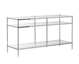 Konsolbord Rent sølv 120x40x80cm