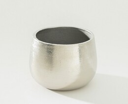 Lågpotte aluminium Argen II 14x13 cm