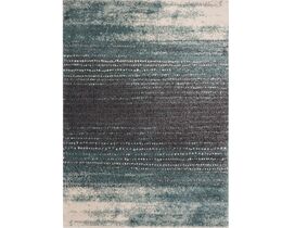Dywan Moderne Blågrøn/mørkegrå 160x230cm