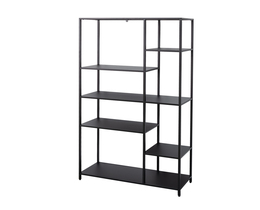 Bogreol med hylder Ivar 80x30x165cm