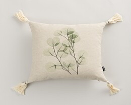 Pudebetræk til pude Eucalyptus Tassel 45x45 cm