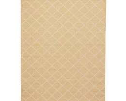 Dywan Lineo honningguld/snehvid 160x230cm