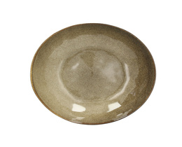 Dyb tallerken Gelato Ø21cm brun
