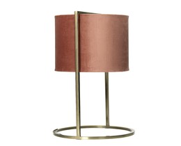 Bordlampe Santos Pink &amp; Gold