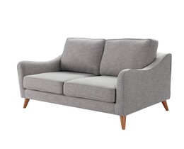 Sofa Venuste grå linned 2-personers