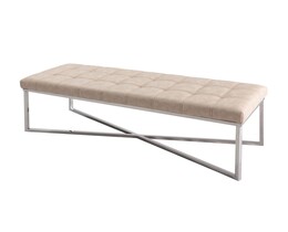 Bænk George 122x42x43cm