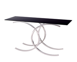 Konsolbord Chica Rose sølv 120x40x78cm