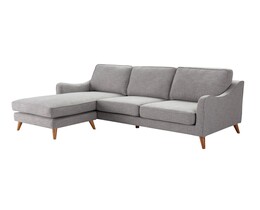 Hjørnesofa Venuste hør grå