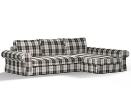 Backabro sovesofa med chaiselongbetræk