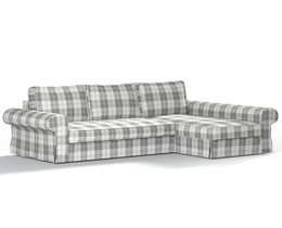 Backabro sovesofa med chaiselongbetræk