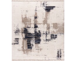 Dywan Boho creme/sømandsblå 200x290cm