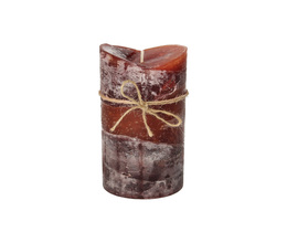Świeca Dorotea 15cm bordeaux