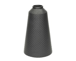 Wazon Velo 27 cm sort