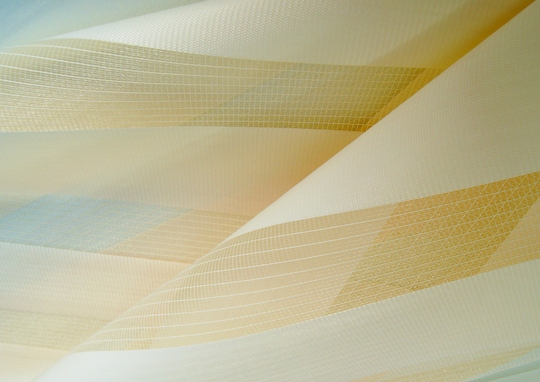 Custom-made interior day&night zebra roller blind, beige