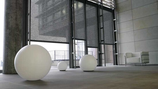 Stof indvendige gardiner