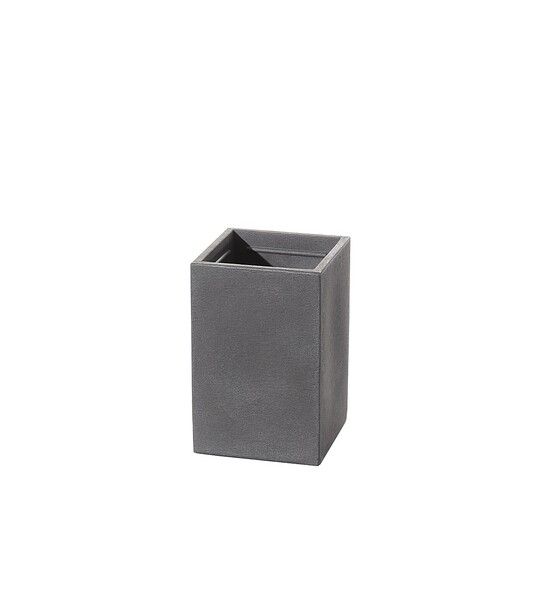 Cover pot Cubus Grey 29 x 29 x 40 cm