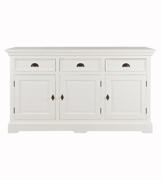 Chest of drawers Brighton 3 drawers + 3 doors white