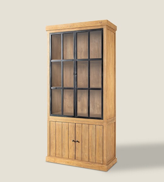 Display cabinet Harbor II 114x53x220 cm
