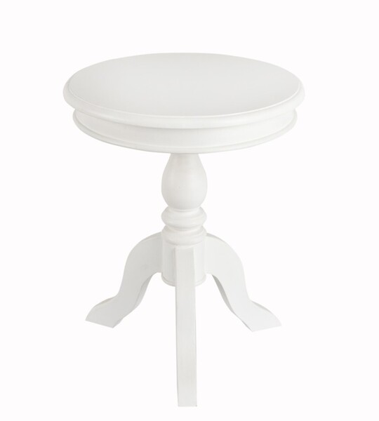 Table Lara diameter 50cm white