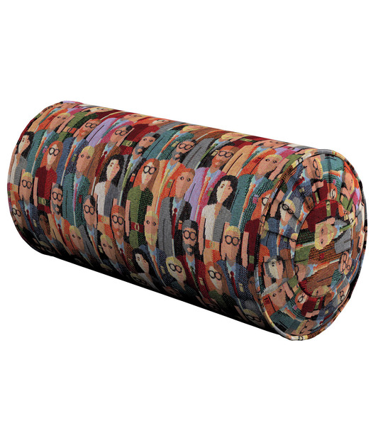 Bolster Cushion with Pleats