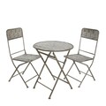 Set garden Zoe table + 2 chairs
