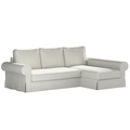 Backabro sofa Bed with Chaise Longue Cover
