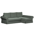 Backabro sofa Bed with Chaise Longue Cover