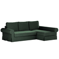 Backabro sofa Bed with Chaise Longue Cover